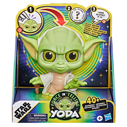 Zvaigžņu karu interaktīvā rotaļlieta: Spēka un stāstīšanas Yoda figūriņa