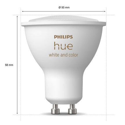 Starter kit White and color ambiance 3 x GU10 350 lm