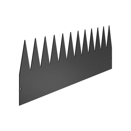 Steel Landscape Edging, 4-Pack 40 x 8 in Black