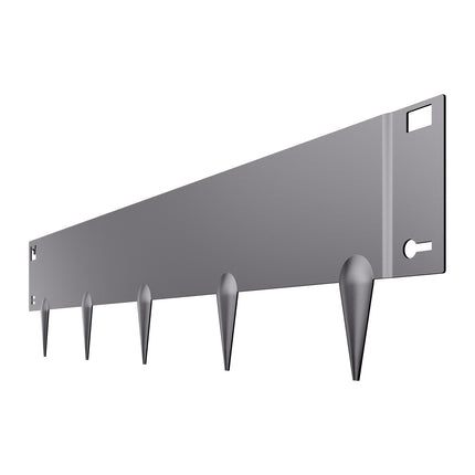 Steel Landscape Edging, 5-Pack 39 x 5 in, Galvanized, Bendable