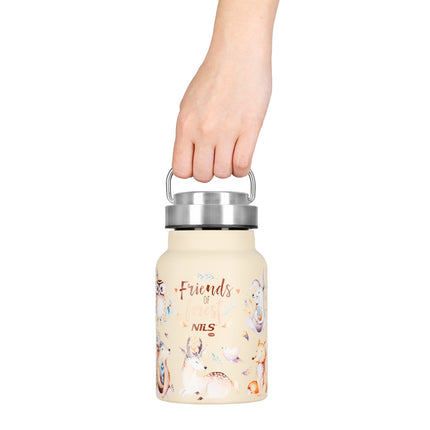 Tērauda ūdens pudele, 520 ml, meža zaļa