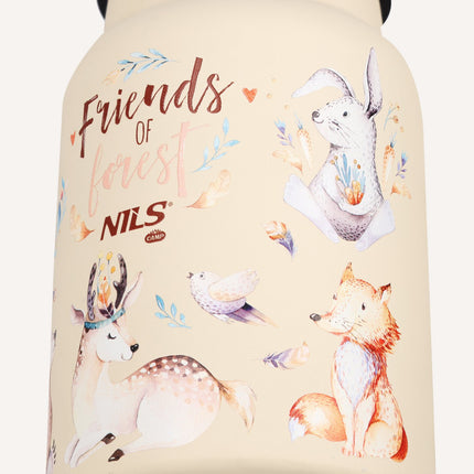 Tērauda ūdens pudele, 520 ml, meža zaļa