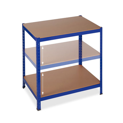 Uzglabāšanas plaukts 180x90x60 zils
