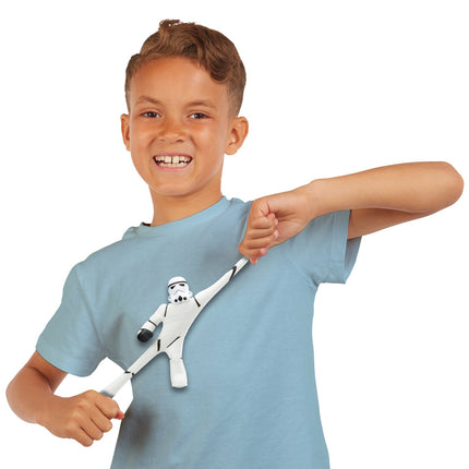 Elastīga Zvaigžņu karu mini figūriņa Storm Trooper 15,5 cm