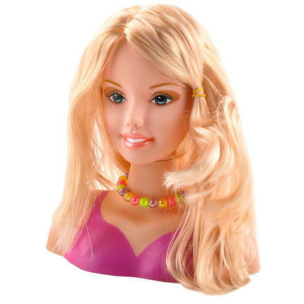 Styling head with accessories 23437