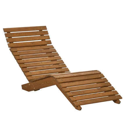 Sauļošanās krēsls, Atpūtas krēsls, Dārza atpūtas krēsls, Atpūtas krēsls baseinam, Balkons, Līdz 120 kg, Masīvkoks, Tīkkoks, 66 x 170 x 77 cm