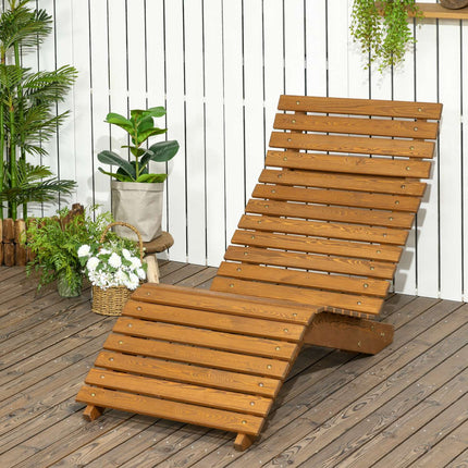 Sauļošanās krēsls, Atpūtas krēsls, Dārza atpūtas krēsls, Atpūtas krēsls baseinam, Balkons, Līdz 120 kg, Masīvkoks, Tīkkoks, 66 x 170 x 77 cm