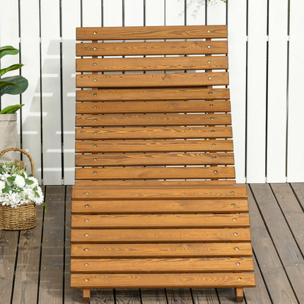 Sauļošanās krēsls, Atpūtas krēsls, Dārza atpūtas krēsls, Atpūtas krēsls baseinam, Balkons, Līdz 120 kg, Masīvkoks, Tīkkoks, 66 x 170 x 77 cm