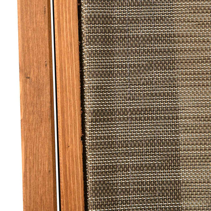 Sauļošanās krēsls, Atpūtas krēsls ar regulējamu atzveltni, Atpūtas krēsls, Dārza krēsls, Baseina zonai, Līdz 113 kg, Brūna, 194 X 70 X 32 Cm