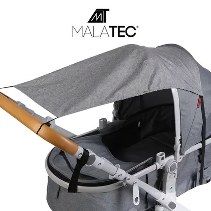 Saules pārsegs Malatec 23975 ratiņiem