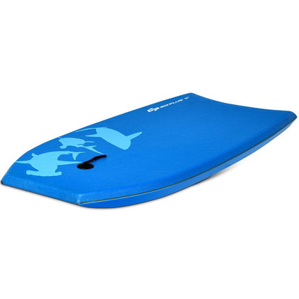 SUP dēlis, bērnu bodyboard, sērfošanas dēlis, sērfošanas dēlis, zils, 104 x 52 x 6 cm