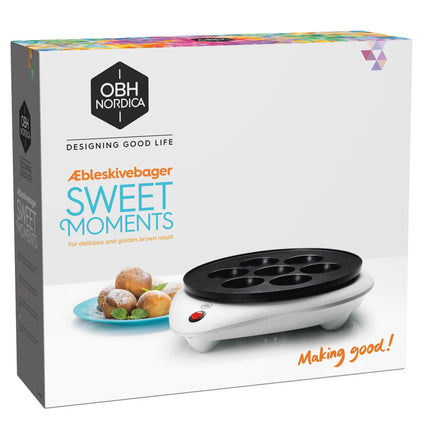Sweet Moments donutu gatavotājs 800W 7 dāņu donutu pagatavošanai vienlaikus