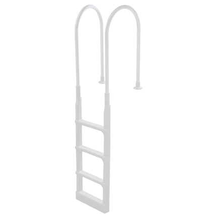 Swimming Pool Ladder, 4-Step Double Handrails, 300 lb