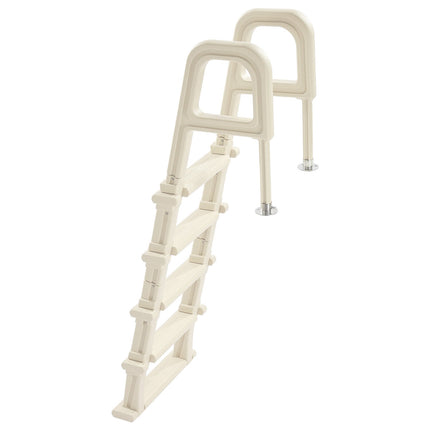 Swimming Pool Ladder, 5-Step Double Handrails, 300 lb