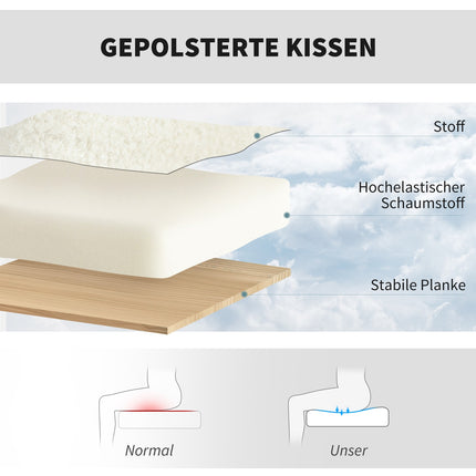 Grozāms biroja krēsls ar ritentiņiem, rakstāmgalda krēsls, flīsa audums, putas, regulējams augstums, mājas birojs, krēmbalts