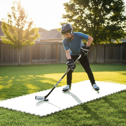 Sintētiskās ledus flīzes, 10 gab. iepakojumā, UHMW-PE, 46,5 cm