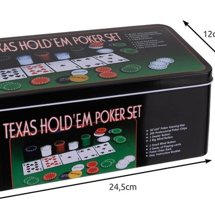 TEXAS pokera komplekts