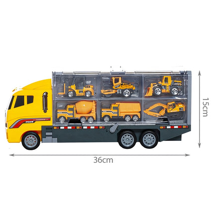 TIR kravas automašīnas komplekts ar 6 automašīnām 22481