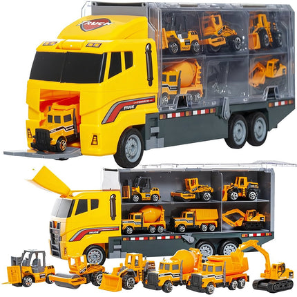 TIR kravas automašīnas komplekts ar 6 automašīnām 22481