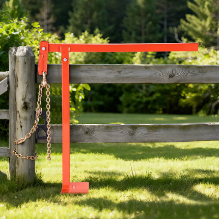 T-Post Puller, 36 in Steel Post Remover, 47 in Chain