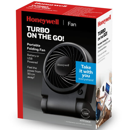 Table fan Portable Turbo On The Go! HTF090E