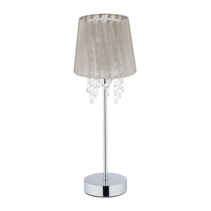 Galda lampa organza kristāls