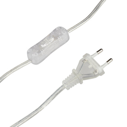 Galda lampa organza kristāls