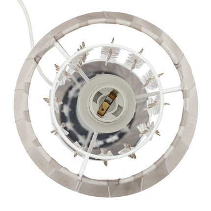 Galda lampa organza kristāls