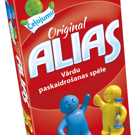 Taktikas galda spēle Alias Original, ceļojumiem (latviešu valodā)