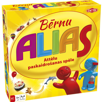 Tactic Board Game Spēle Alias Bērnu Juniors, Latviešu Val.