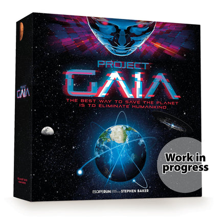 Taktiskā galda spēle Escape Run: Projekts Gaia (lietuviešu valodā)