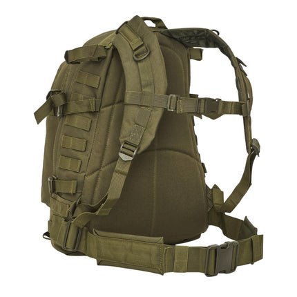 Taktiskā mugursoma, Vanguard Green, 45 litru ietilpība