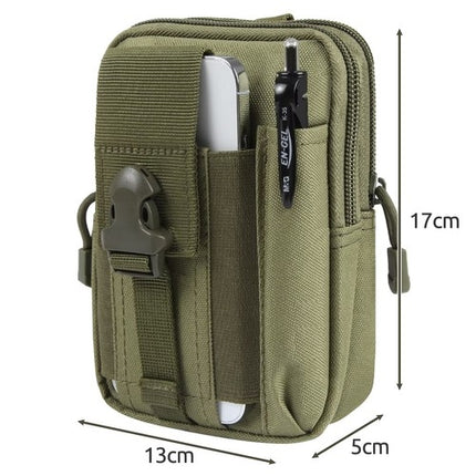 Tactical waist bag + belt greenTrizand 24322