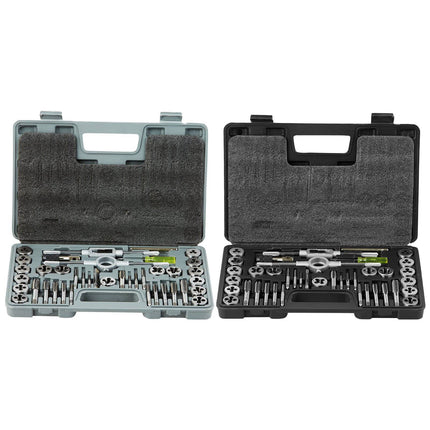 Tap and Die Set, 80-Piece Metric and SAE, Case
