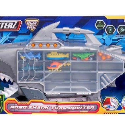 Teamsterz Zvēru Mašīnu Transportētājs Robo Haizivs, 60Cm