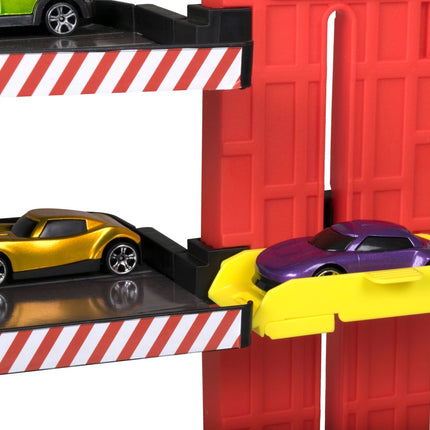 Teamsterz rotaļu komplekts "Park And Drive" + 3 automašīnas