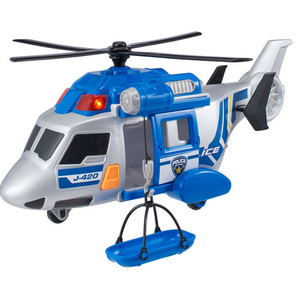 Teamsterz policijas glābšanas helikopters ar gaismām un skaņu, 35 cm