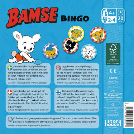 Teddy bear bingo