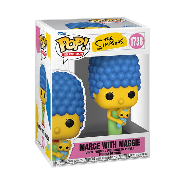 Simpsoni Marge ar Maggie Funko Pop! vinila figūriņa