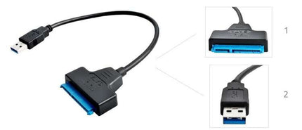 USB adapteris ir SATA 3.0