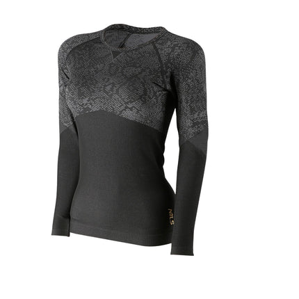 Thermoactive Black Top for Women, Size S/M