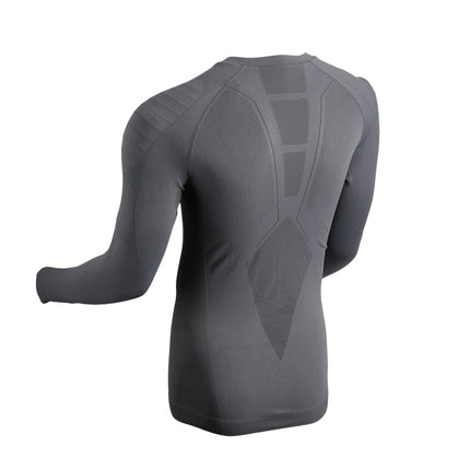 Termoaktīvs vīriešu apakšveļas komplekts, pelēks, 2XL/3XL