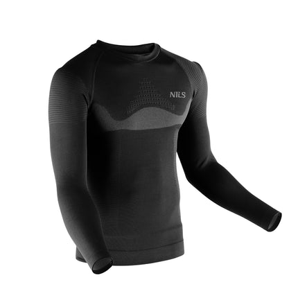 Termoaktīvā apakšveļas komplekts, melns, vīriešu L/XL izmērs