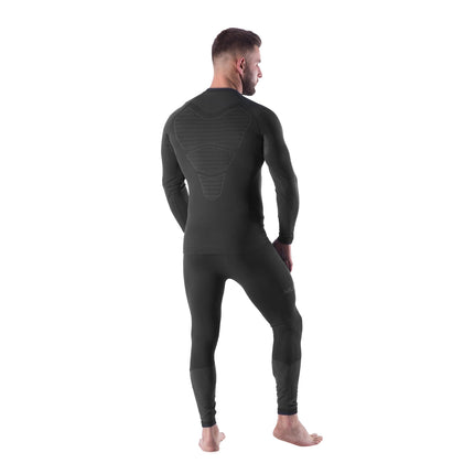 Termoaktīvā apakšveļas komplekts, melns, vīriešu L/XL izmērs