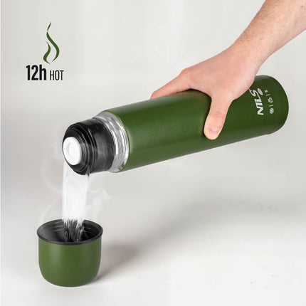 Termoss 1000 ml zaļš - izolēta ceļojumu kolba