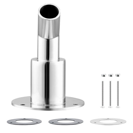 Thru-Hull 24mm Diesel Heater Exhaust Elbow, 316 SS