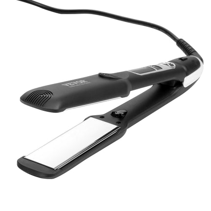 Titanium Flat Iron Hair Straightener 1.5 In, LCD, 25 Temp Levels