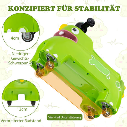 Mazuļu braucamā automašīna ar glabātuvi, gaismām un skaņām