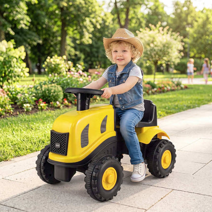 Mazuļu braucamā stumjamā automašīna ar piekabi, vecums 18–36 mēneši