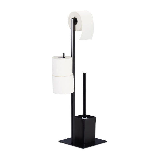 Toilet seat in black